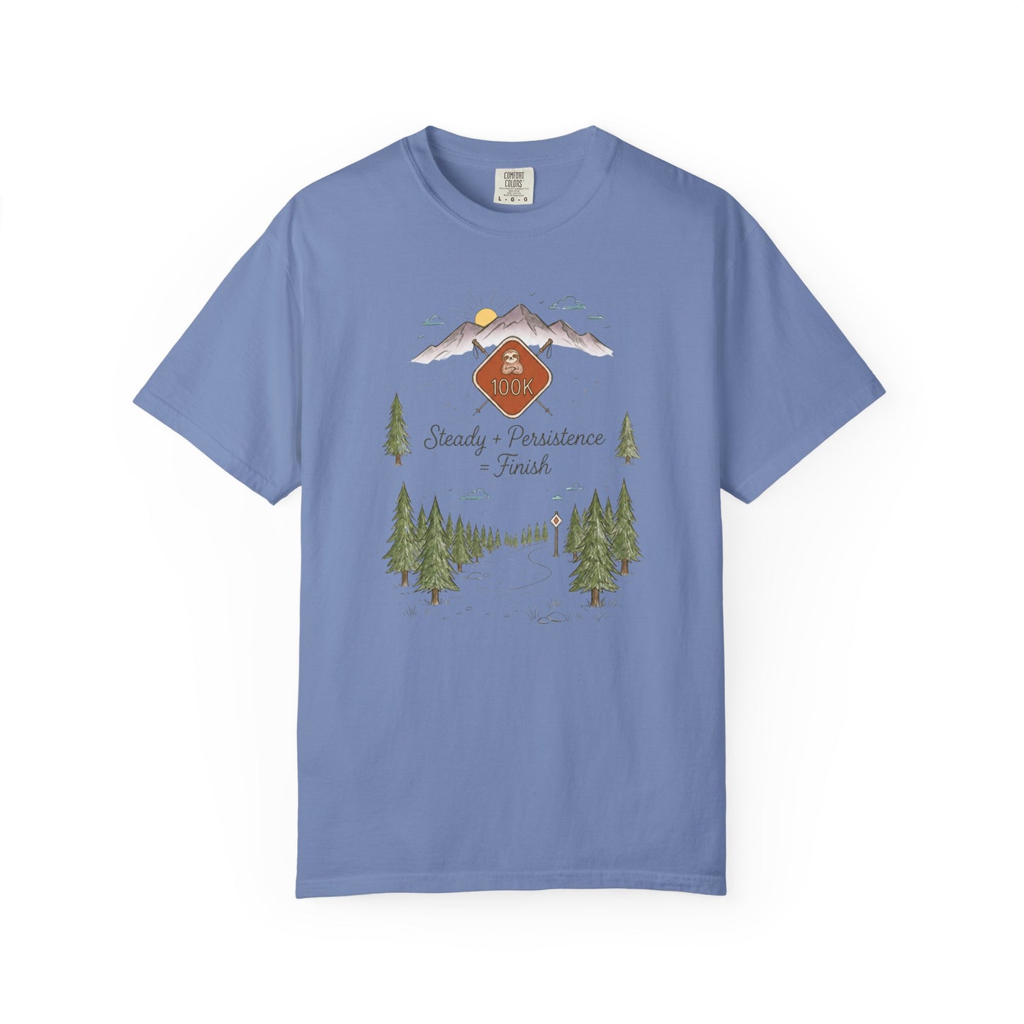100k Steady Persistence Finish Trail T-Shirt