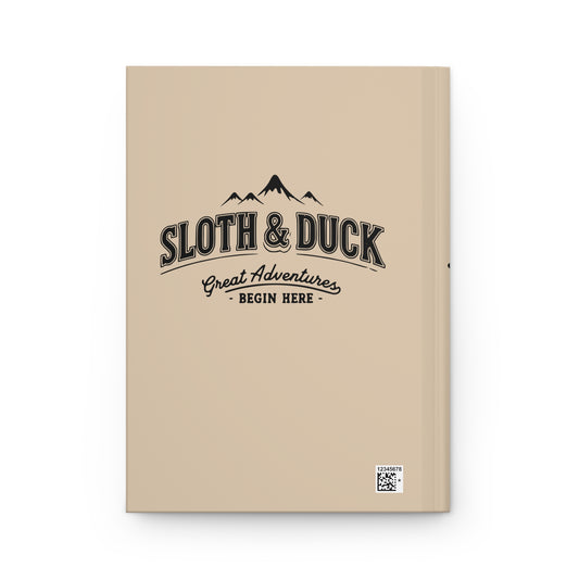 "Camping" Journal Personalized Hardcover Adventure Notebook