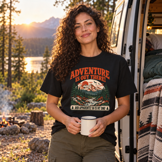Adventure Is Out There and Apparently So Is My DNF T-Shirt