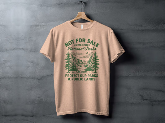 Not For Sale National Parks Graphic T-Shirt product type