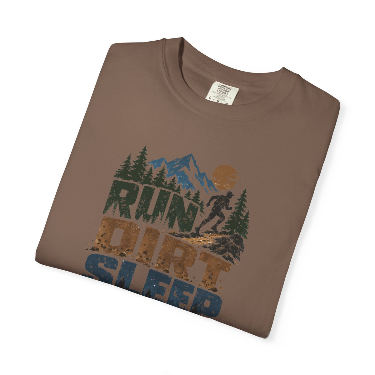 Run Dirt Sleep Repeat Men's and Women's T-Shirt