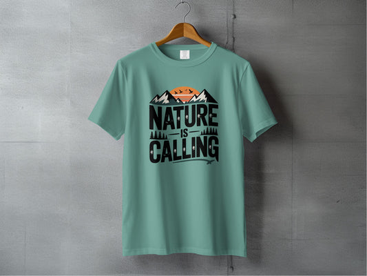 Nature is Calling Graphic Print T-Shirt product