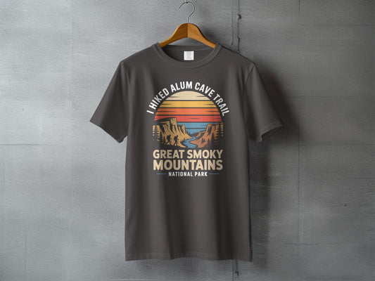I Hiked Alum Cave Trail Great Smoky Mountains T-Shirt product