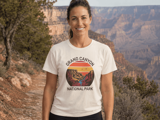 "Grand Canyon National Park" T-Shirt -Blossom - Sloth & Duck