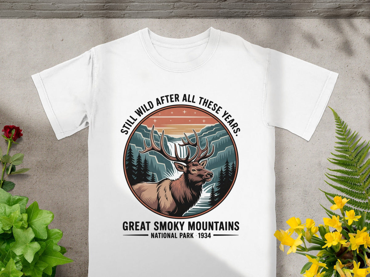 Great Smoky Mountains National Park T-Shirt - S - Sloth & Duck