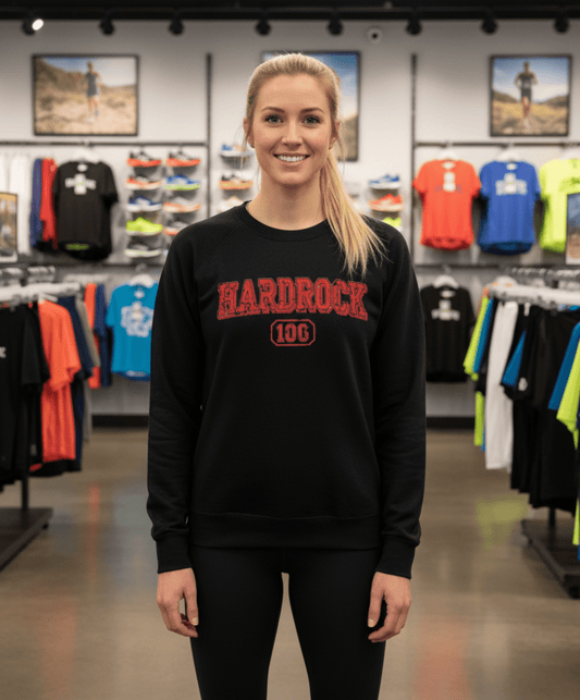 Hardrock 100 Crewneck Sweatshirt - Dark Heather - Sloth & Duck