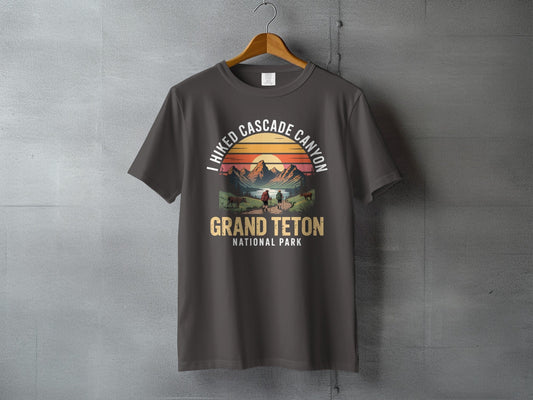 "I Hiked Grand Teton" T-Shirt - S - Sloth & Duck