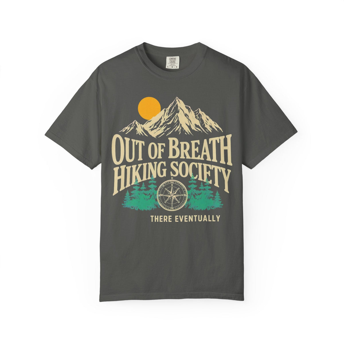 Out of Breath Hiking Society Graphic T-Shirt - S - Sloth & Duck