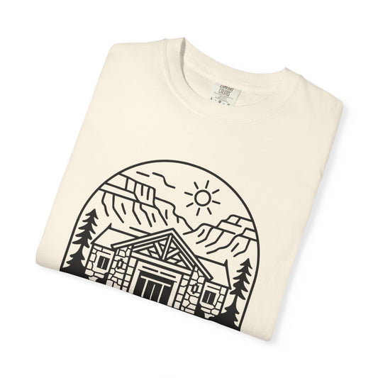 "Remember The View" Grand Canyon Lodge Shirt - Ivory - Sloth & Duck