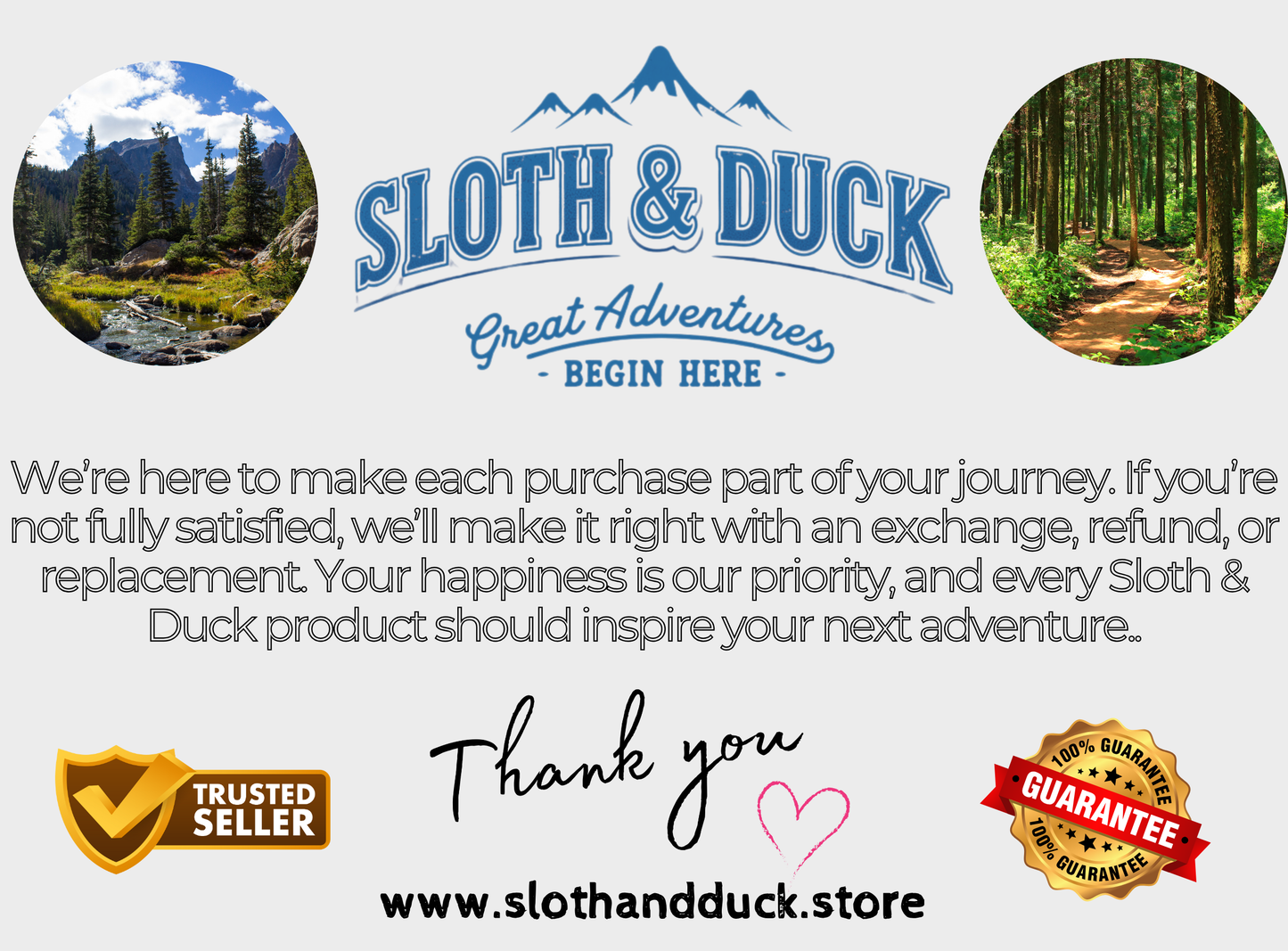 sloth and duck guarantee scented candle