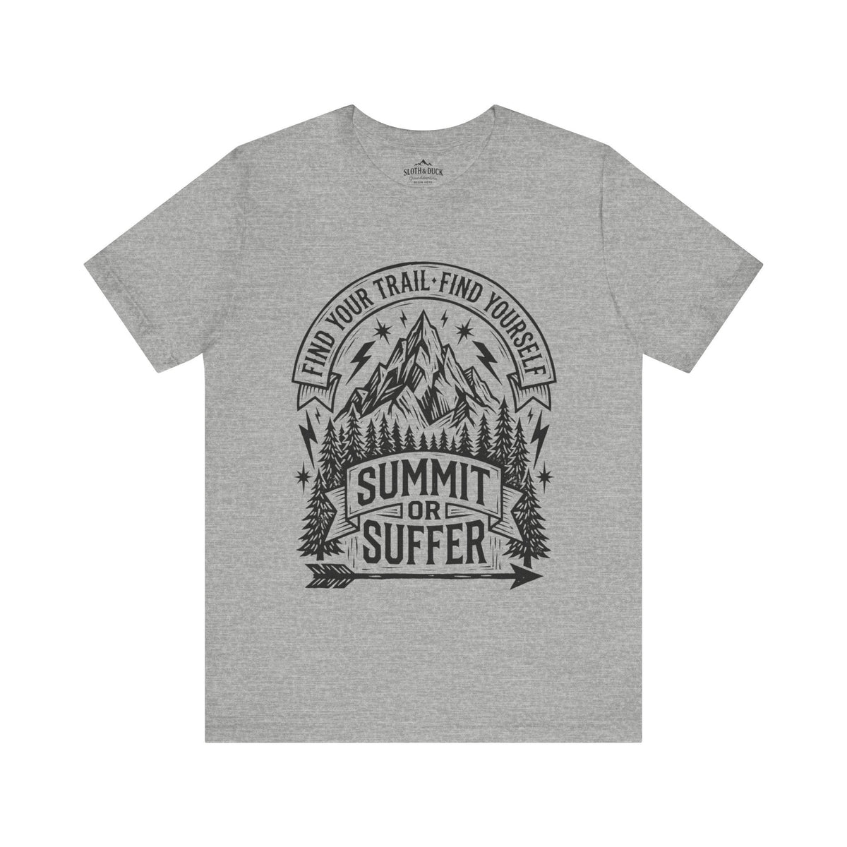 Summit or Suffer Trail Runner T-Shirt - S - Sloth & Duck