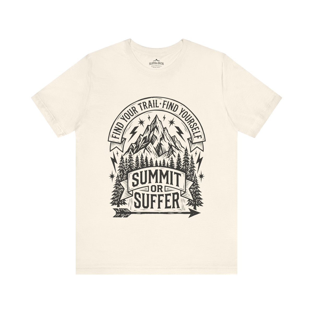 Summit or Suffer Trail Runner T-Shirt - S - Sloth & Duck