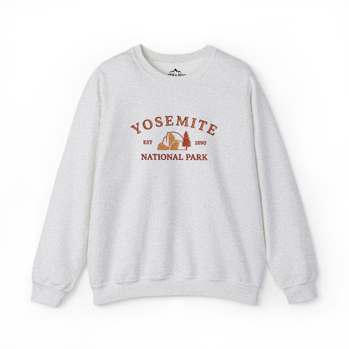 Yosemite National Park Crewneck Sweatshirt -S - Sloth & Duck