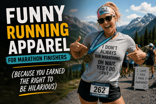 Funny Running Apparel for Marathon Finishers (Because You Earned the Right to Be Hilarious) - Sloth & Duck