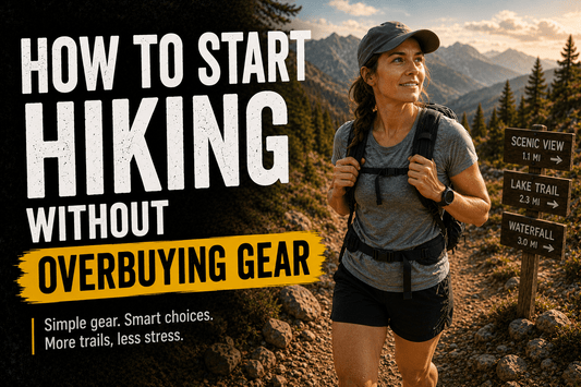 How to Start Hiking Without Overbuying Gear - Sloth & Duck