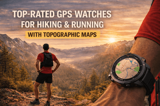 What Are the Top-Rated GPS Watches for Hiking and Running with Topographic Maps? - Sloth & Duck
