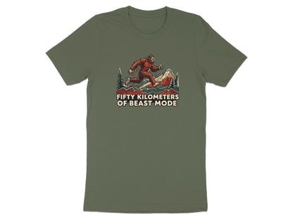Fifty Kilometers Of Beast Mode Graphic T-shirt