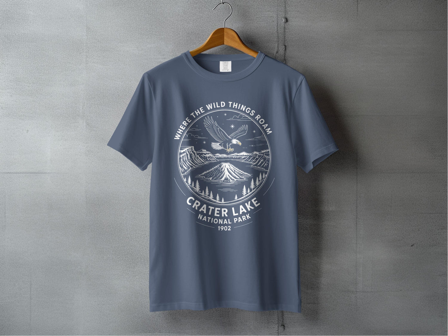 Where The Wild Things Roam Crater Lake 1902 T-shirt product