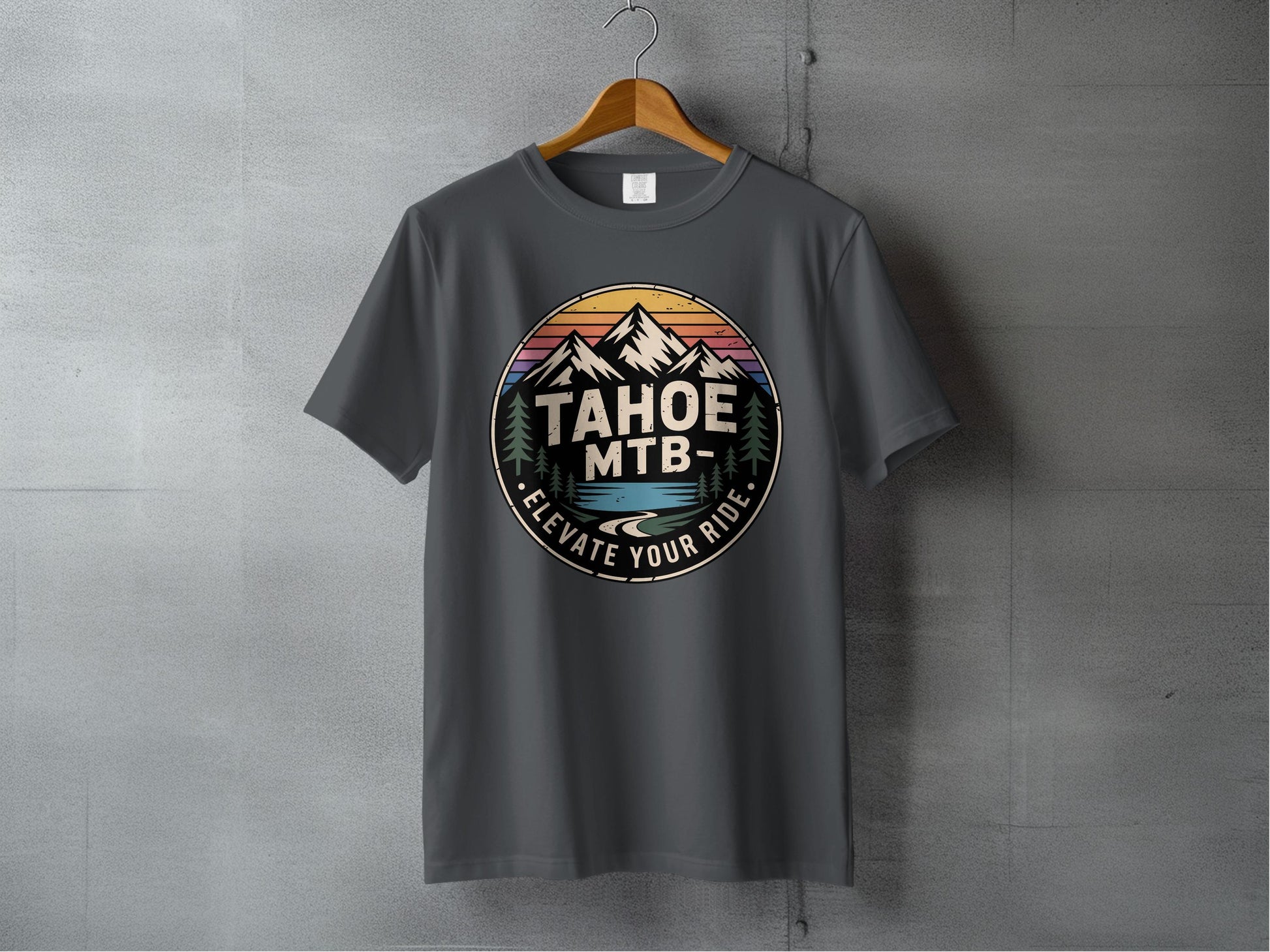 Tahoe MTB Elevate Your Ride Graphic T-shirt product