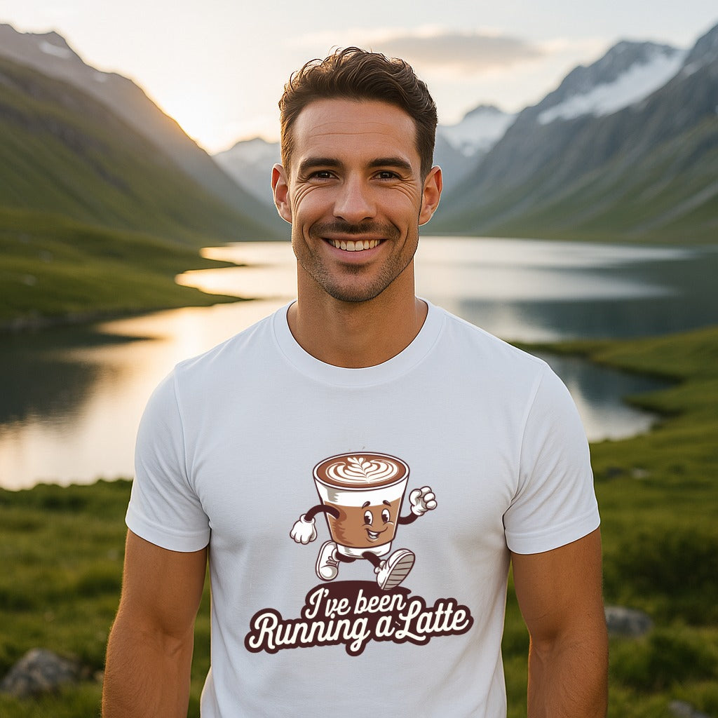 I've been Running a Latte Graphic T-Shirt product