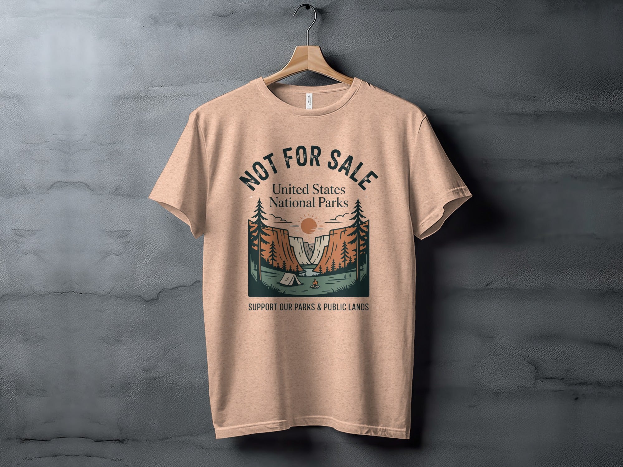 Not For Sale United States National Parks T-Shirt product
