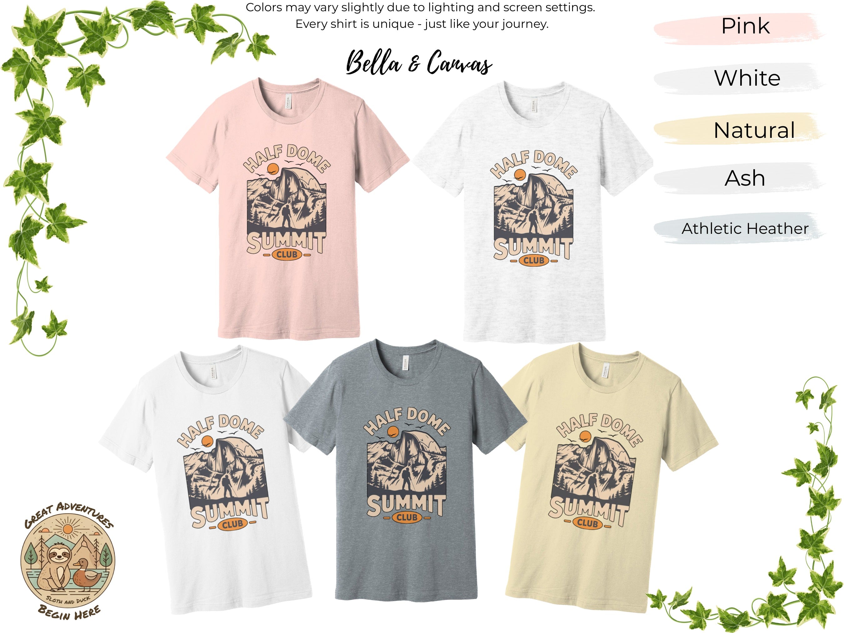 Half Dome Summit Club Graphic Tee Shirt product type