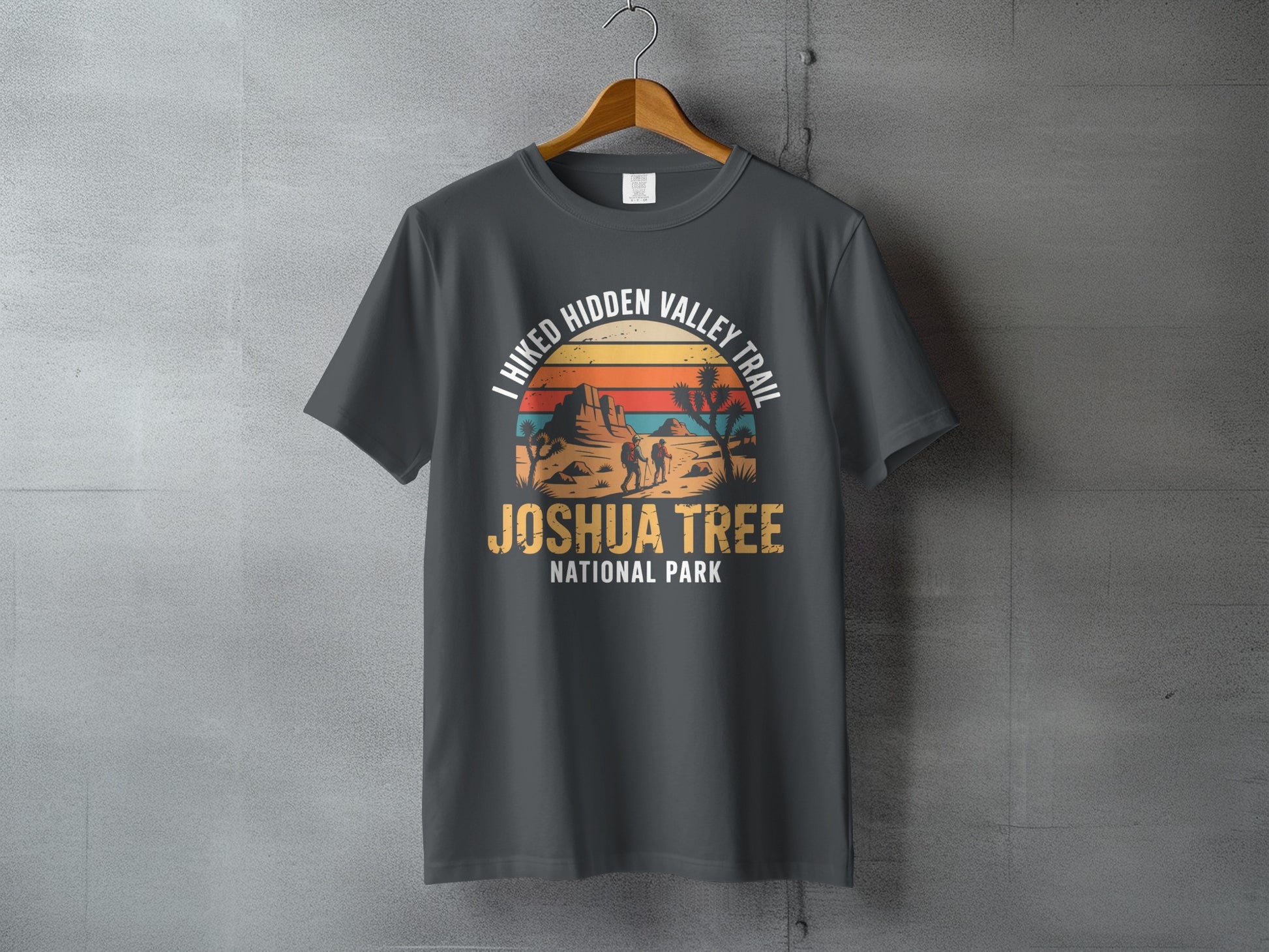 I Hiked Hidden Valley Trail Joshua Tree T-shirt product type