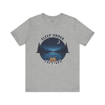 Sleep Under The Stars Graphic T-Shirt Camping Tee