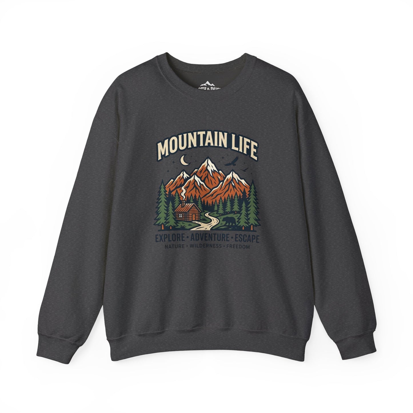 Sloth and Duck Heritage Mountain Crewneck – Premium Trail Sweatshirt