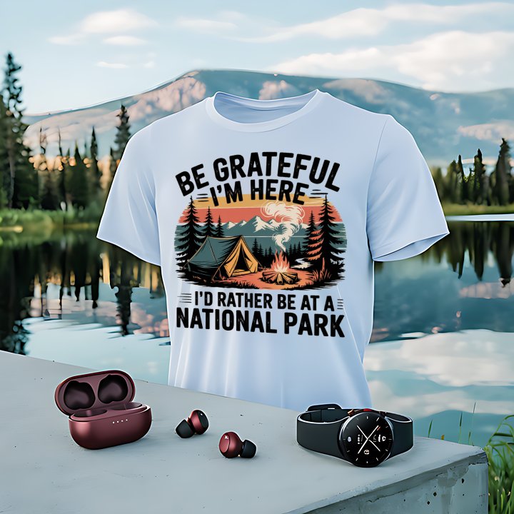 Be Grateful I'm Here I'd Rather Be at National Park product type