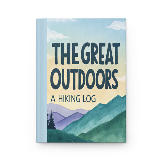 The Great Out Doors Hiking Log Journal