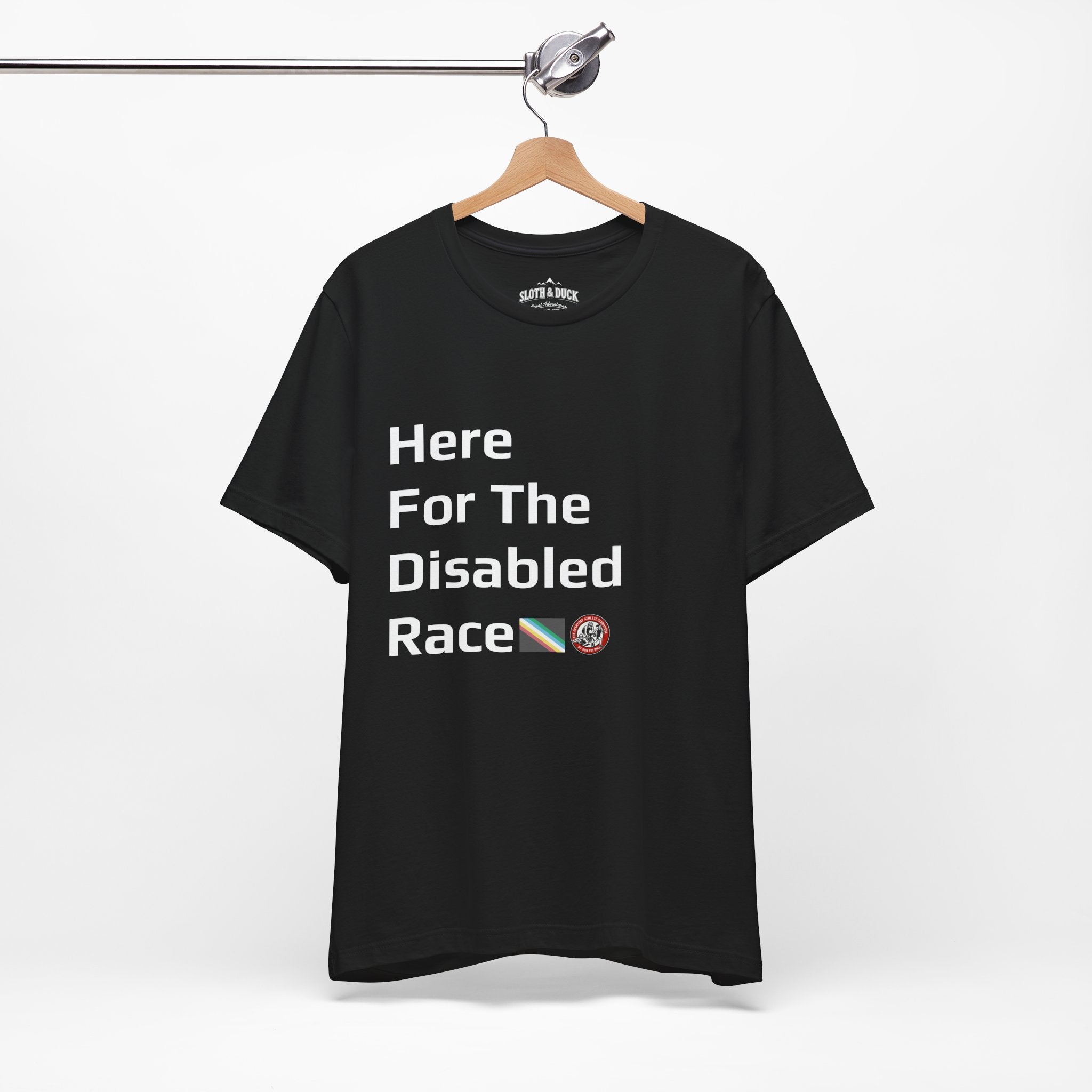 Here For The Disabled Race Tee