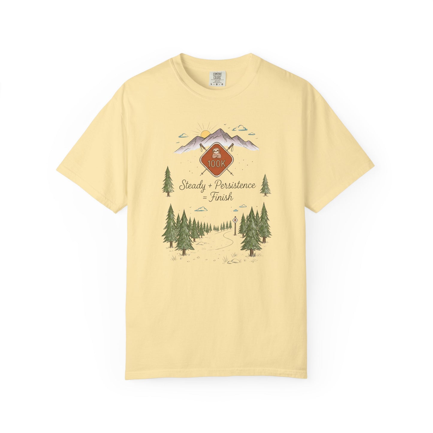 100k Steady Persistence Finish Trail T-Shirt