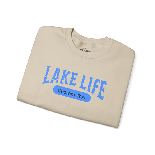 Personalized Lake Life Sweatshirt