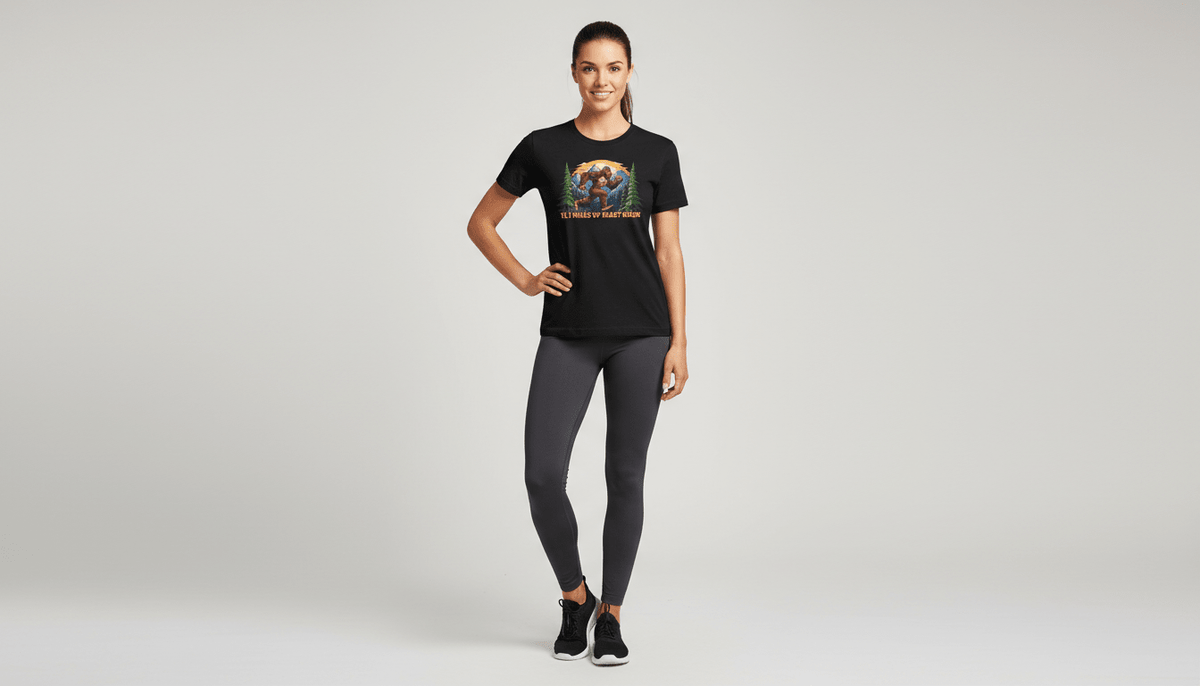 13.1 Miles of Beast Mode Running T-Shirt - Navy - Sloth & Duck