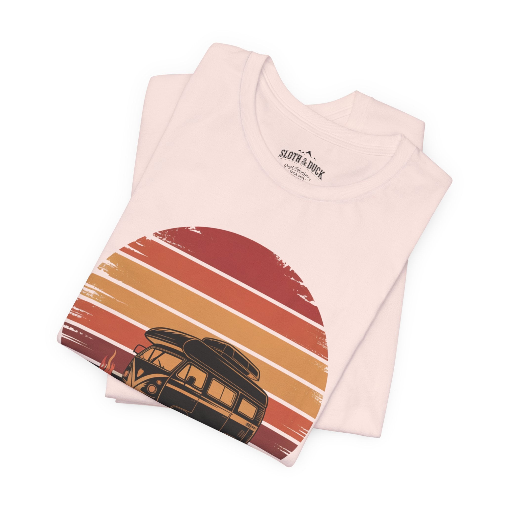 Escape to the Wild T-Shirt – Retro Camper Van