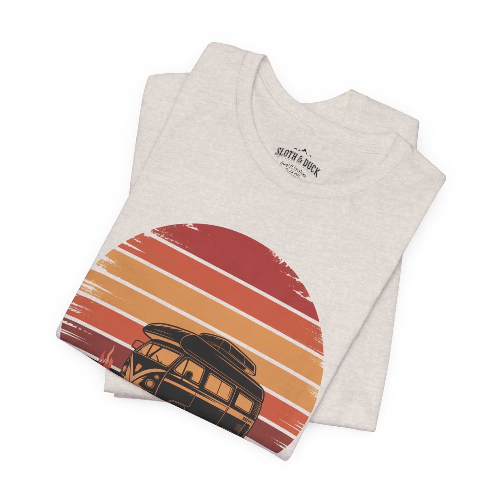 Escape to the Wild T-Shirt – Retro Camper Van