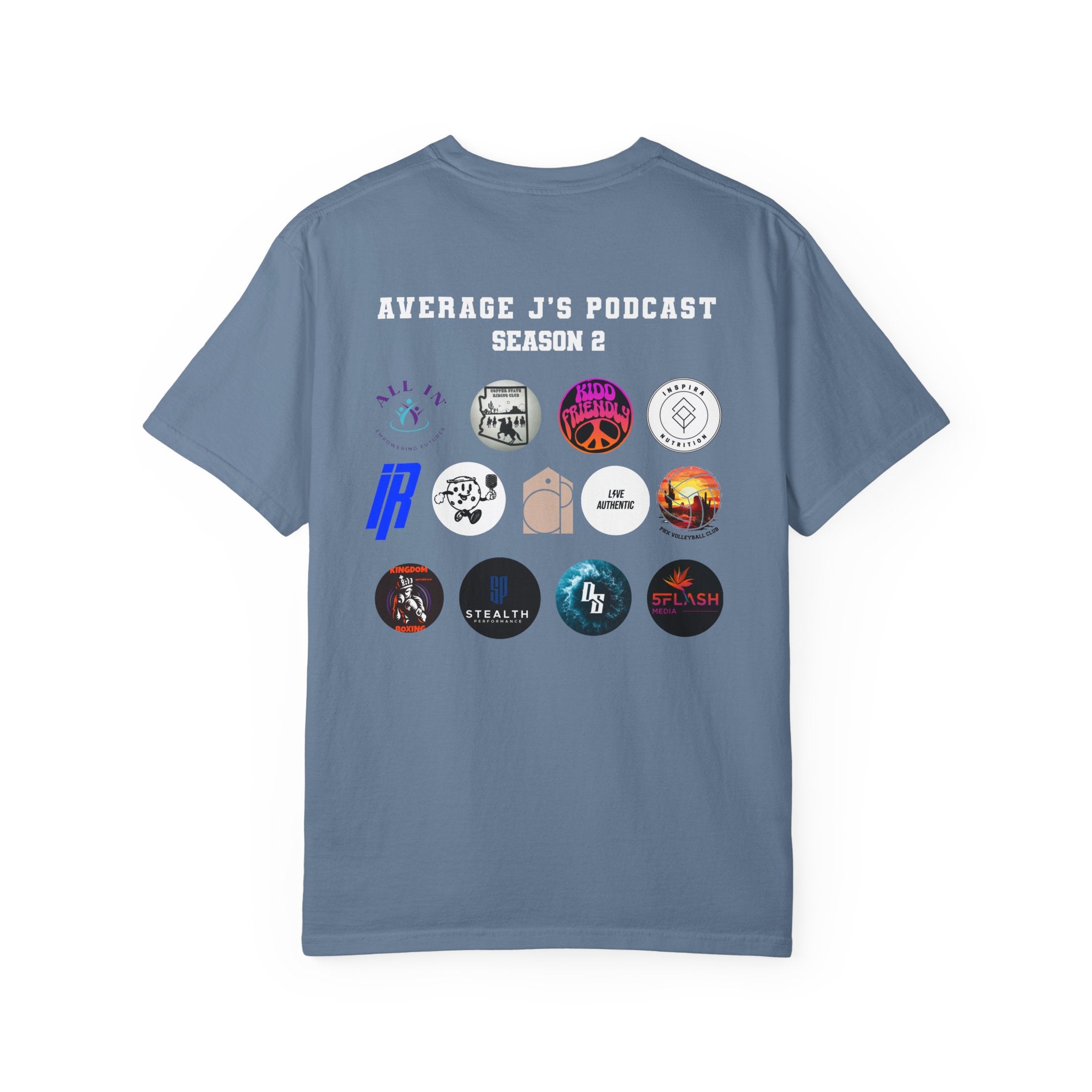 Average J's Podcast Tee