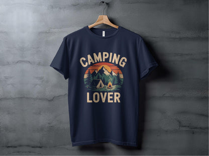 Camping Lover Graphic Tee for Outdoor Camping TShirt product
