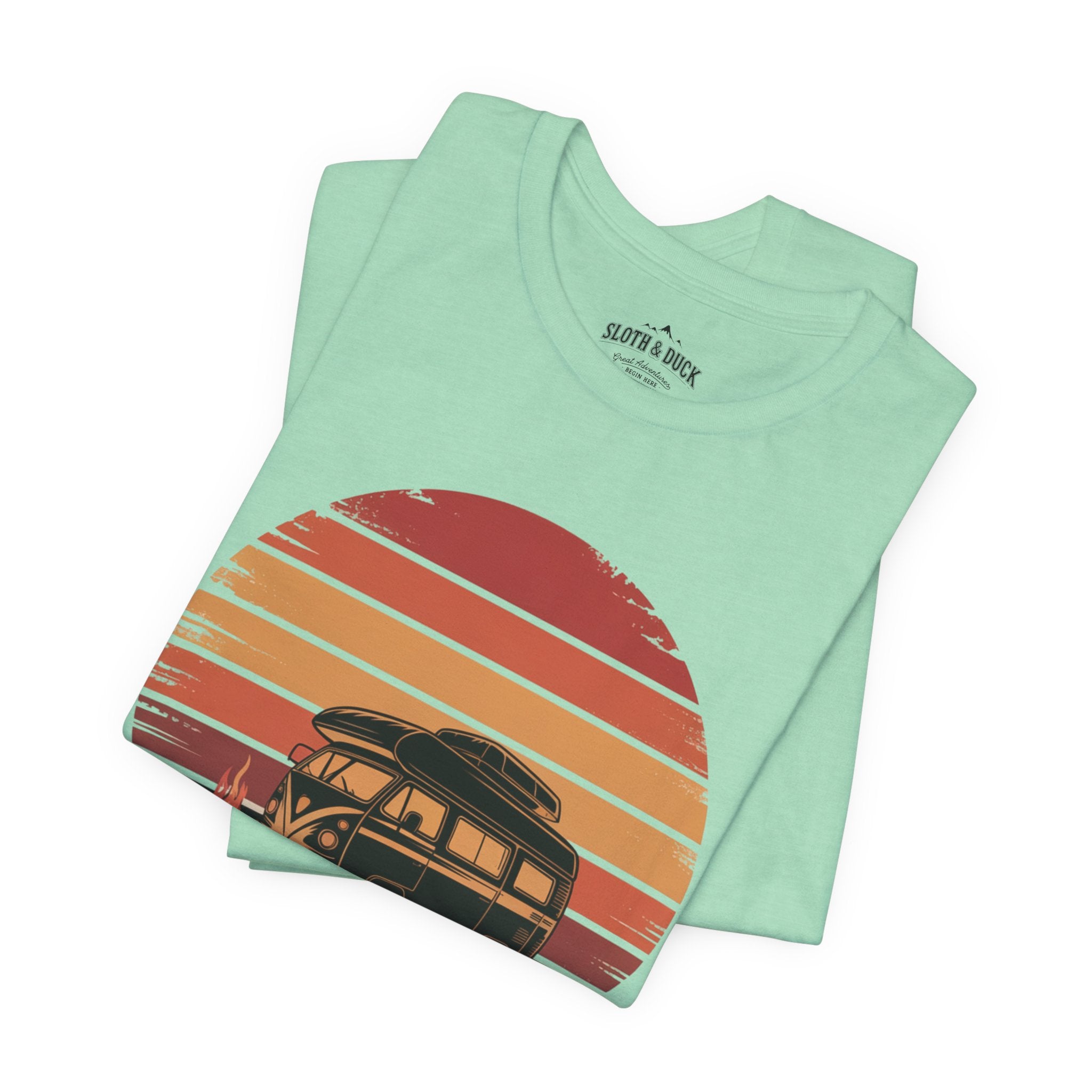 Escape to the Wild T-Shirt – Retro Camper Van