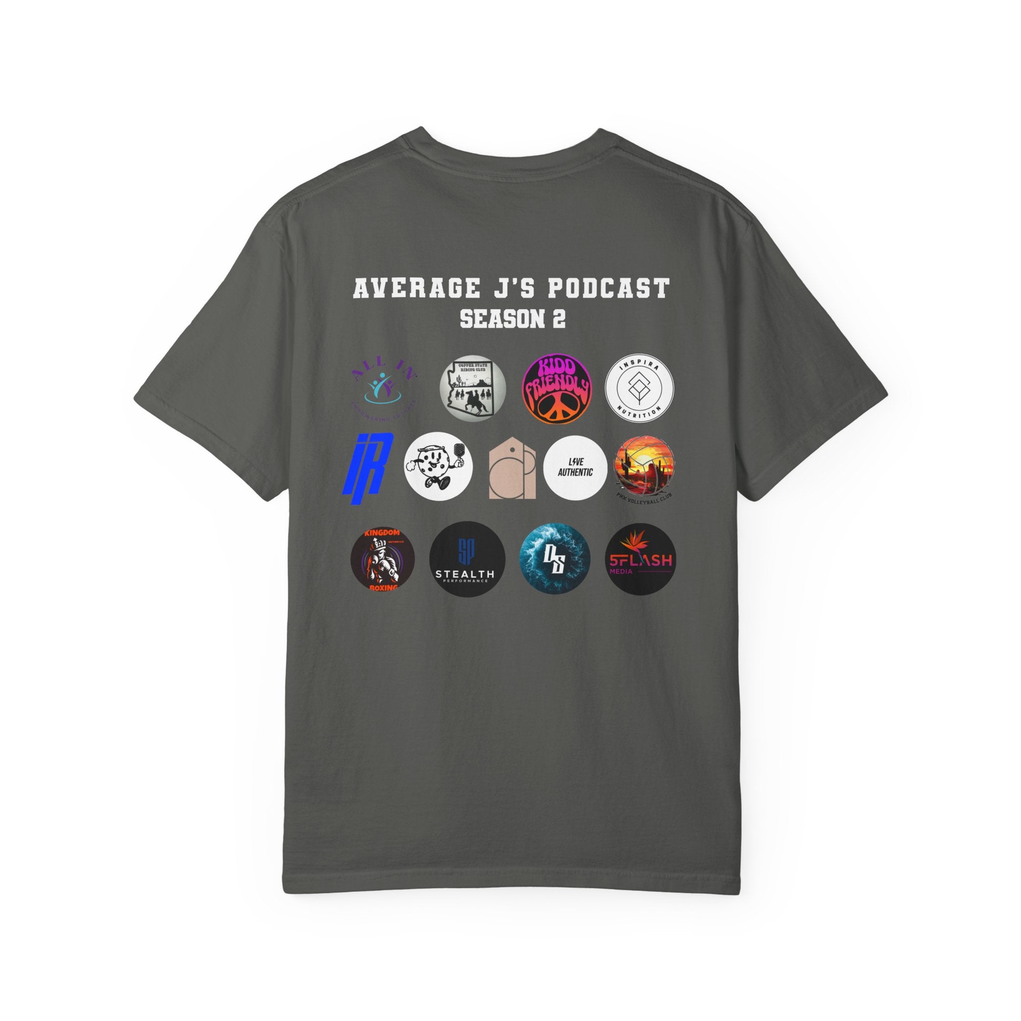 Average J's Podcast Tee