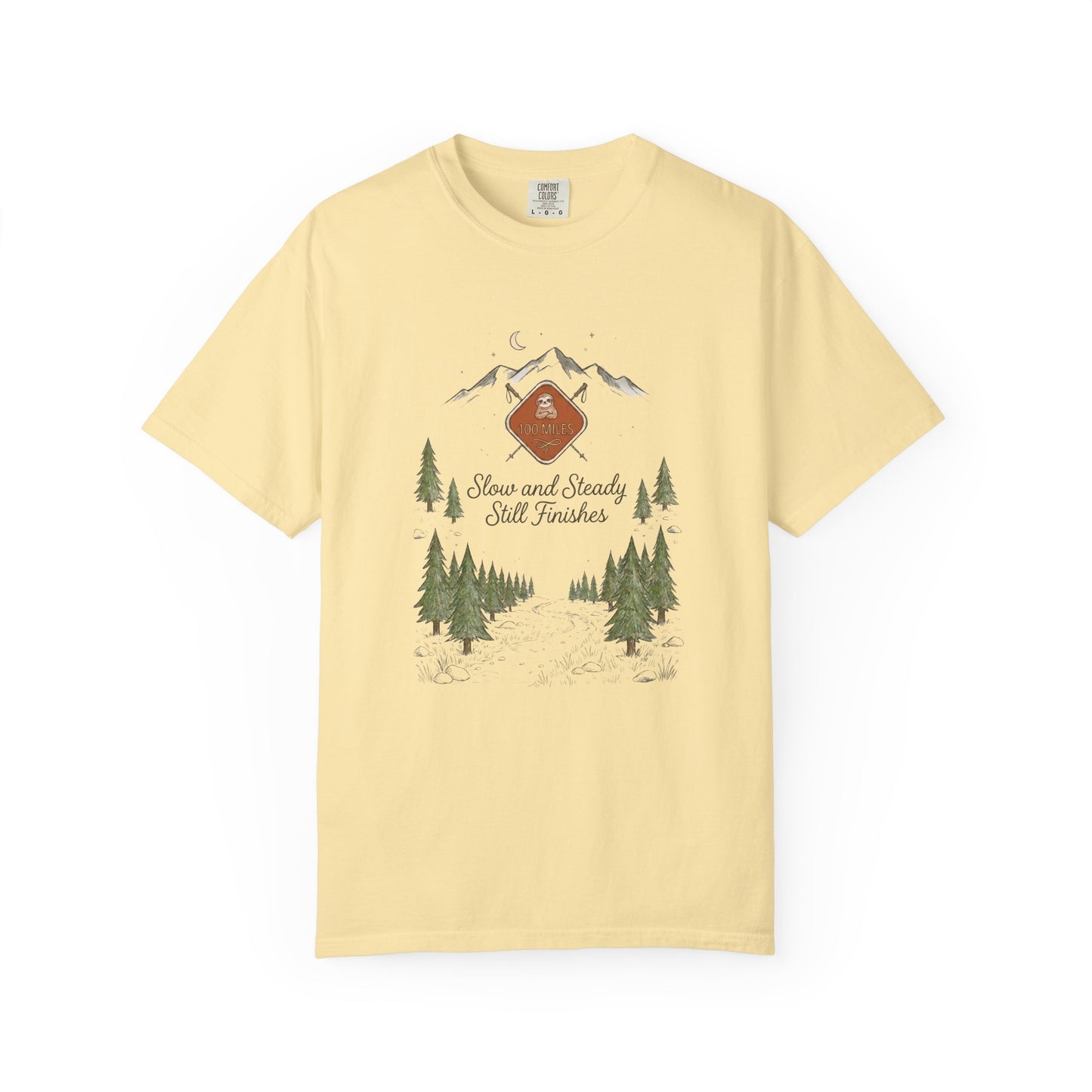 100 Mile Slow and Steady Still Finishes Trail T-Shirt