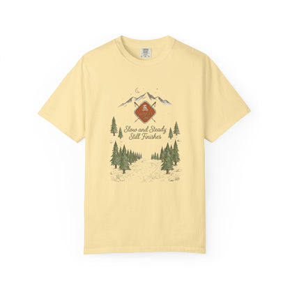 100 Mile Slow and Steady Still Finishes Trail T-Shirt