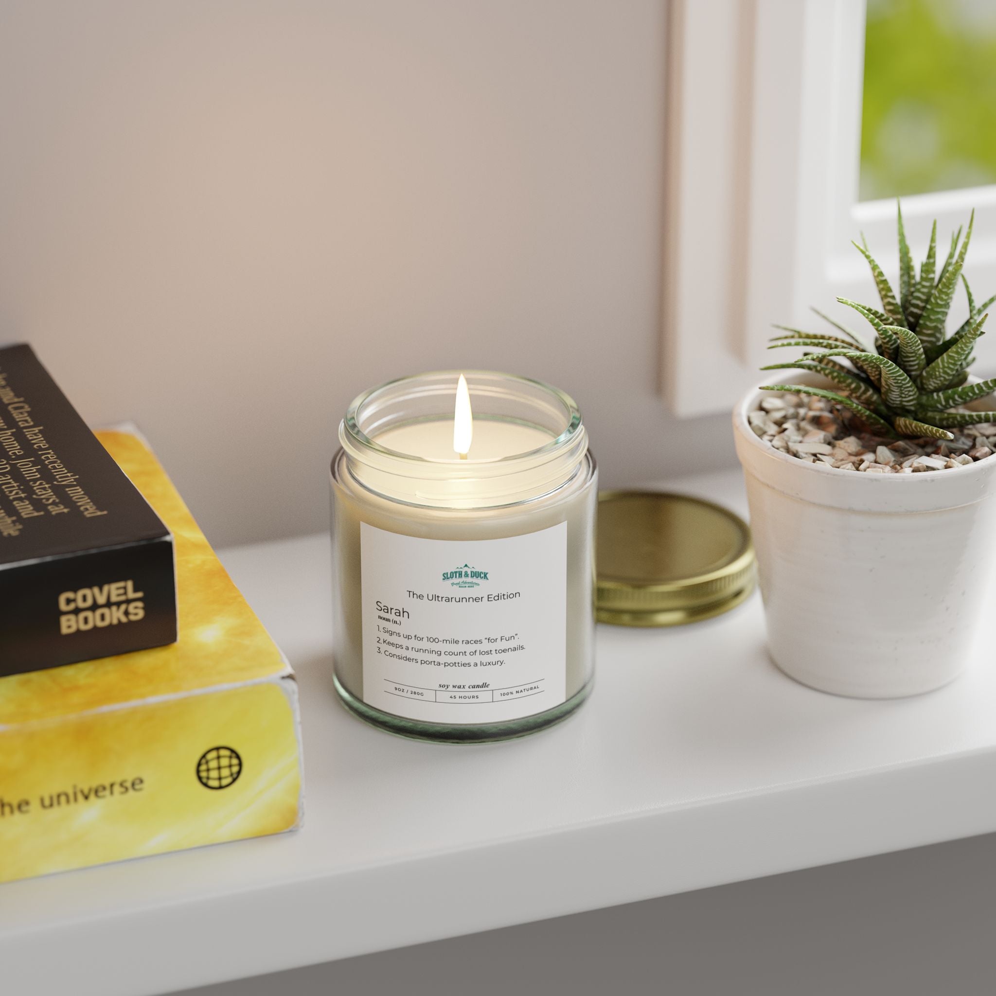 The Ultrarunner Edition Personalized Scented Candle
