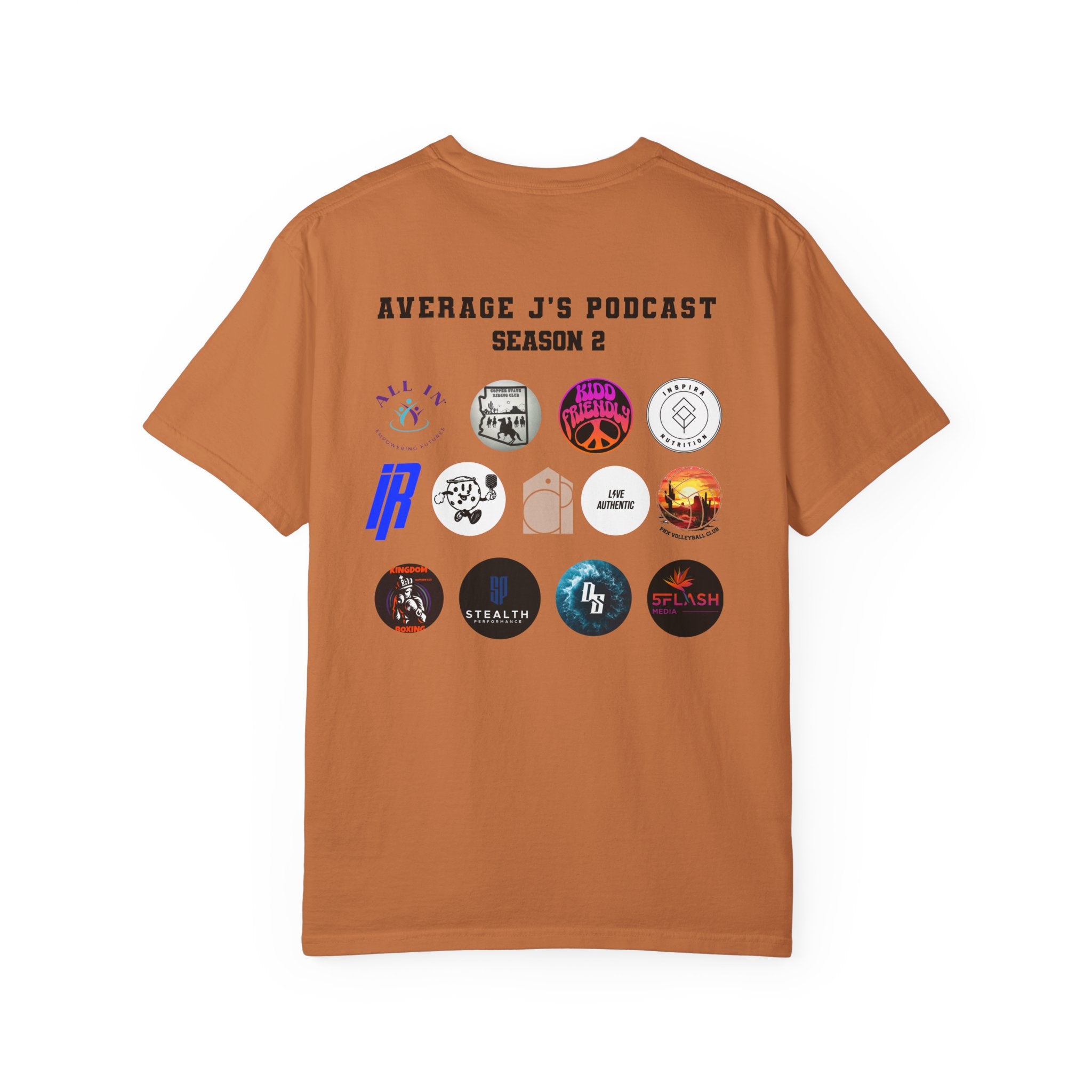 Average J's Podcast Tee