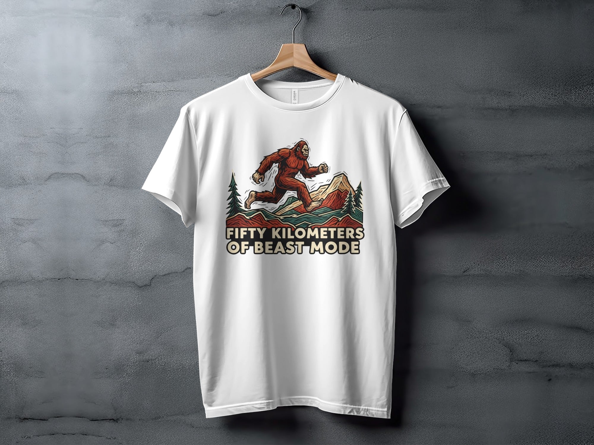 Fifty Kilometers of Beast Mode Graphic T-Shirt