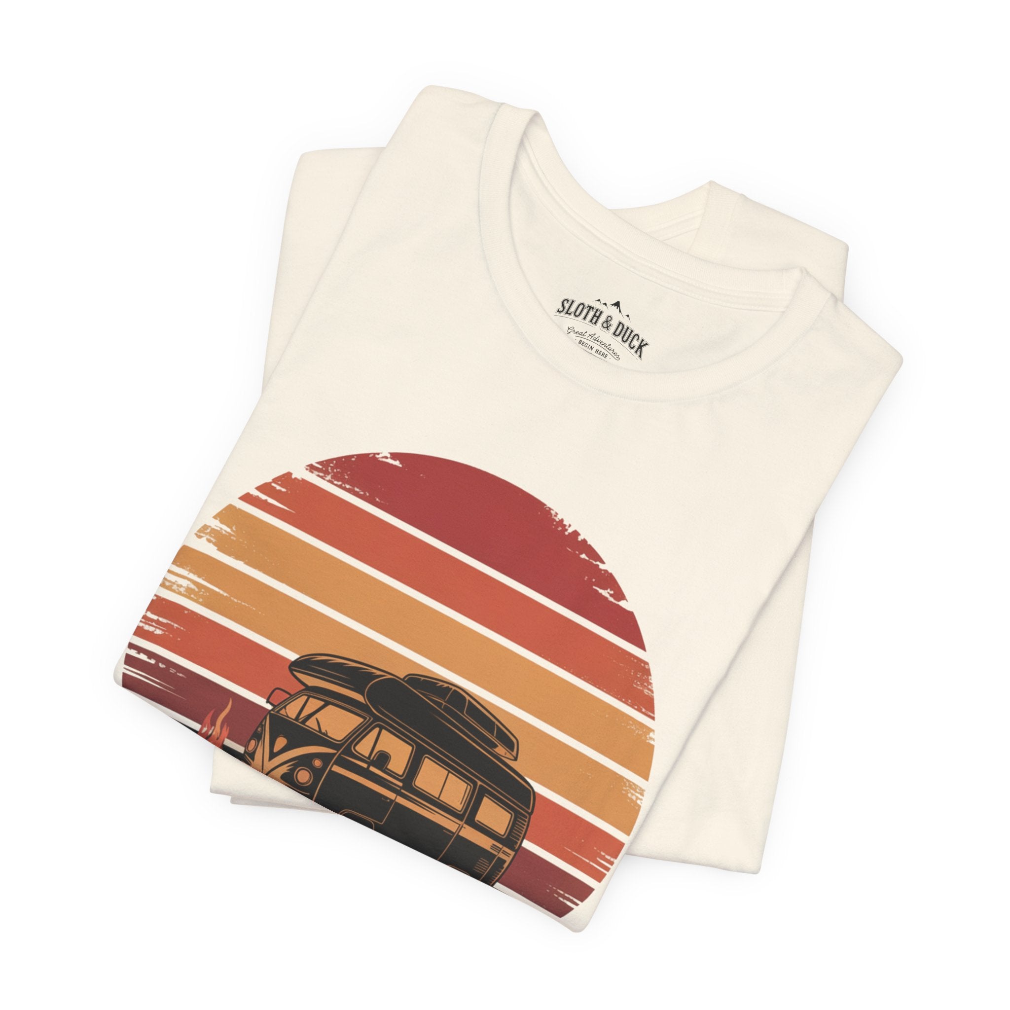 Escape to the Wild T-Shirt – Retro Camper Van