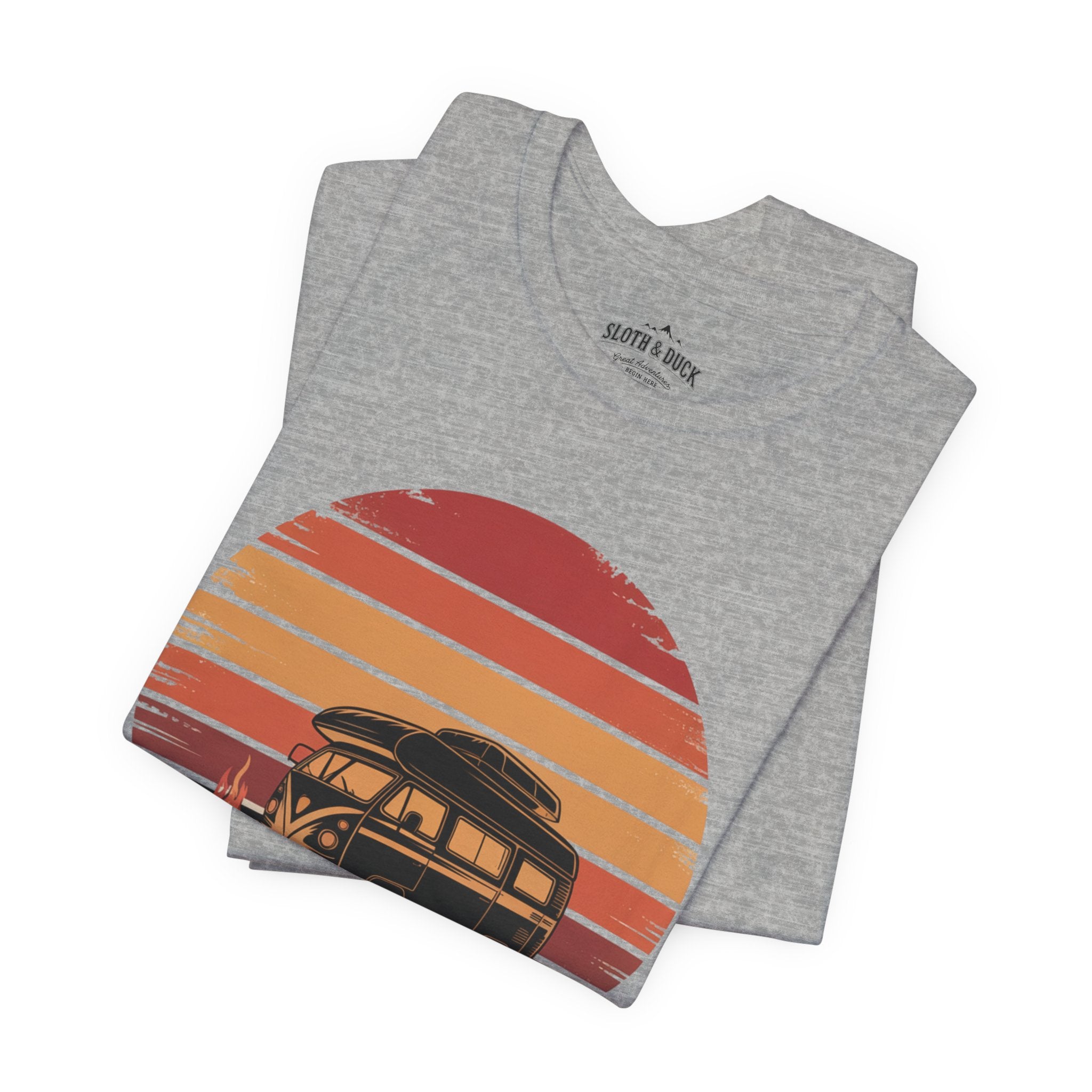 Escape to the Wild T-Shirt – Retro Camper Van