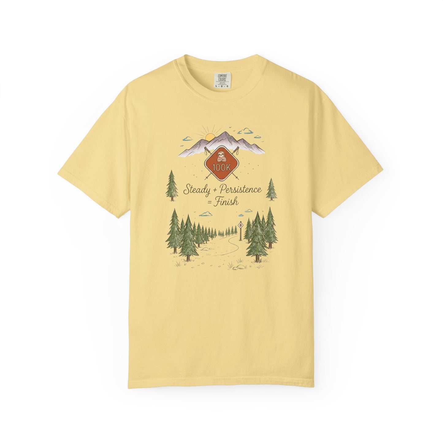 100k Steady Persistence Finish Trail T-Shirt