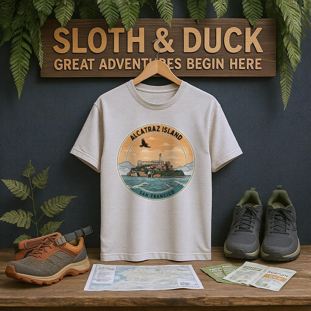Alcatraz Island San Francisco Graphic Tee Shirt product